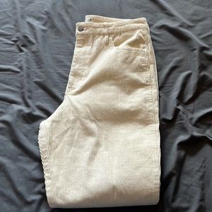 Hollister Ultra High-Rise Corduroy Straight Pants